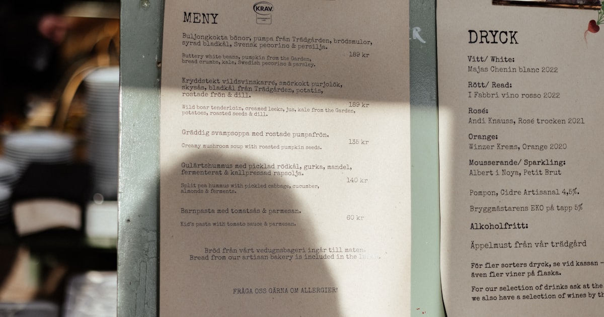 Meilleur QR code gratuit pour menu de restaurant